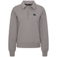 thumbnail image 2 of Women's Levelwear  Gray San Jose Sharks  Canmore Quarter-Zip Pullover, 2 of 3