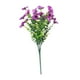thumbnail image 5 of Ramo de flores violetas artificiales, planta falsa para jardín de casa con tallos verdes Púrpura, 5 of 9