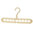 thumbnail image 1 of 9 Trous Cintre Rangement Organisateur Multifonctionnel Rotatif Outil d'Économie d'Espace pour Garde-Robe, 1 of 5