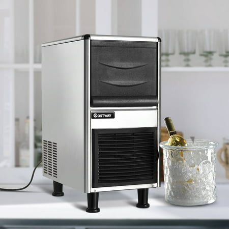 Freestanding Stainless Steel Commercial Ice Maker (Best Commercial Ice Maker Machine)