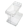 thumbnail image 2 of GUOOL Countertop Organizer Spice Bottle Stand Plates Bathroom Storage Stand for Dining Argent, 2 of 9