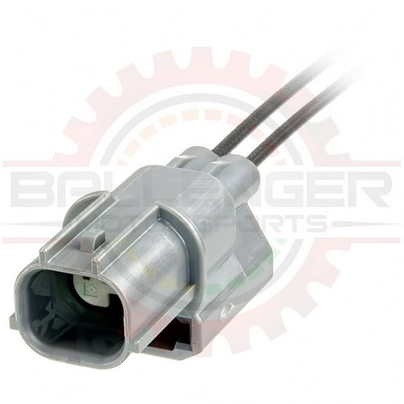 Ballenger Motorsports - 2 Way Sumitomo HX 040 Connector Receptacle Pigtail, Low Keyway, Gray