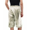 thumbnail image 4 of yillto Boys Girls Shorts Sequin Elastic Waist Straight Leg Sparkly Party Prom Clubwear Shorts, 4 of 5