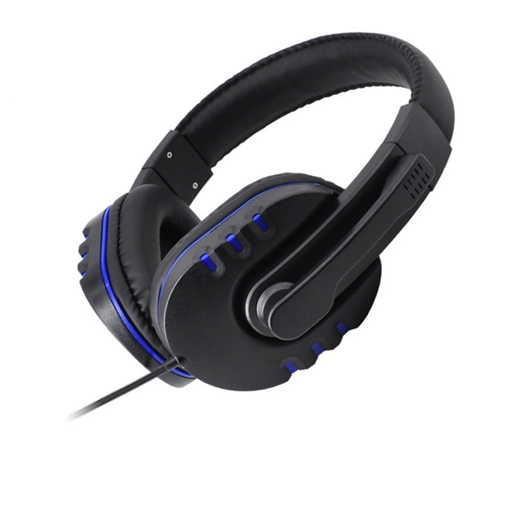 Wireless Headphones, Gaming Headset 3.5mm Over-Ear Headphone Microphone for Playststion, Bluetooth Over Ear Headphones(Black)