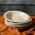 thumbnail image 3 of Stone Lain Orbit 4-Piece Pasta Bowl Set Stoneware, Beige, 3 of 6