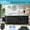 Black- 57"x57"x25", variant on Outdoor Inflatable Hot Tub Spa for 4 Person Square 185 Gallon Backyard Couple AirJet Hottub with 110 Bubble Jets - Control Panel, Includes Energy Efficient Cover and Filter and Floor Protector