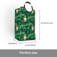 thumbnail image 3 of Bingfone St Patrick's Day9 Laundry Hamper,Large Canvas Fabric Lightweight Storage Basket Toy Organizer Dirty Clothes Collapsible, 3 of 6