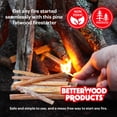 thumbnail image 3 of Palos Encendedores de Madera Fatwood Better Wood Products 23 kg, 3 of 9