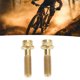 thumbnail image 5 of 2 Piezas De Aleación De Titanio Pernos De Bicicleta Tornillo M5x18mm Portátil Resistente Alta Dureza Rosca Fina Palanca De Freno Tornillo, 5 of 7