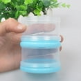 3 Layers Baby Milk Powder Formula Dispenser, Baby Feeding Travel