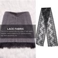 thumbnail image 4 of 1 Roll 15CM Wide Lace Fabric Sewing Lace Ribbon Trim Elastic Stretchy Lace, 4 of 7