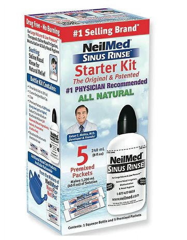 (2 pack) NeilMed Sinus Rinse Starter Kit 1 Kit