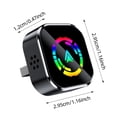 thumbnail image 3 of Decoration Wireless CarPlay Adapter Size USB Wireless Play Adapter 2 In 1 Carplay Wired To Wirelesss For CarPlay Plug And Play, 3 of 8
