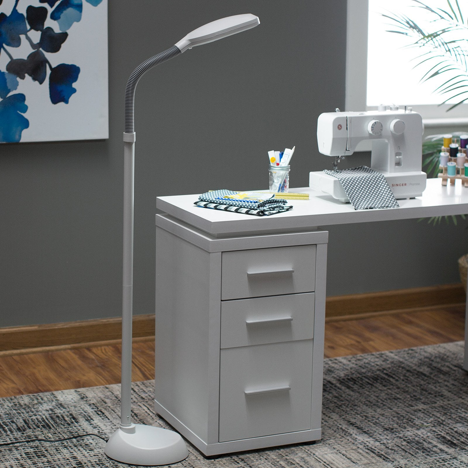Daylight Naturalight Hobby Floor Lamp White Com