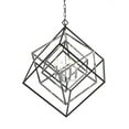 thumbnail image 2 of 4 Light Chandelier In Linear Style 29.5 Inches Wide By 31.5 Inches High-Olde Brass/Bronze Finish    -Traditional Installation Z-Lite 457-4Obr-Brz, 2 of 4