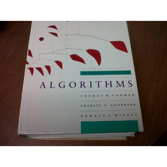 Pre-Owned Introduction to Algorithms (MIT Electrical Engineering and Computer Science) Hardcover