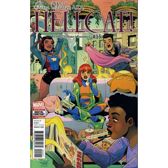 Patsy Walker, A.K.A. Hellcat! #15 VF ; Marvel Comic Book