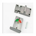 GU.B/good Toilet Door Lock with Red and Green Indicator Replacement