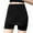 Black, variant on Fesfesfes Soft Underwear Womens Double Layer Plus Shelter Walking Buttock Lifting Shapewear Outside Interlayer Leggings
