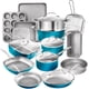 thumbnail image 1 of Juego de Ollas y Sartenes Gotham Steel Antiadherentes 20 piezas utensilios de cocina Azul agua, 1 of 14