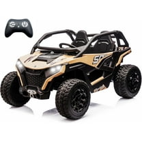 sopbost 24V 10Ah 2 Seater Kids UTV XL with Remote Control, Quicksand
