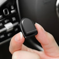 Visland 5PCS Car Black Sticky Hooks Multifunctional Vehicle Adhesive Hooks Hanging Car Storage Hooks for Key USB,Easy to Install