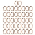 thumbnail image 3 of 50 piezas Anillos en D Accesorios para bolsos duraderos, portátiles, compactos, livianos y fáciles de reemplazar para ropa Oro, 3 of 10