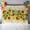 Yellow Beige, variant on Sunflower Backdrop for Photoshoot,Photography Photo Studio Background Wall Backdrop,Yellow Spring Floral Summer Botanical Rustic Back Drop Banner Panel for Portraits Wedding Live Streaming 8x6Ft
