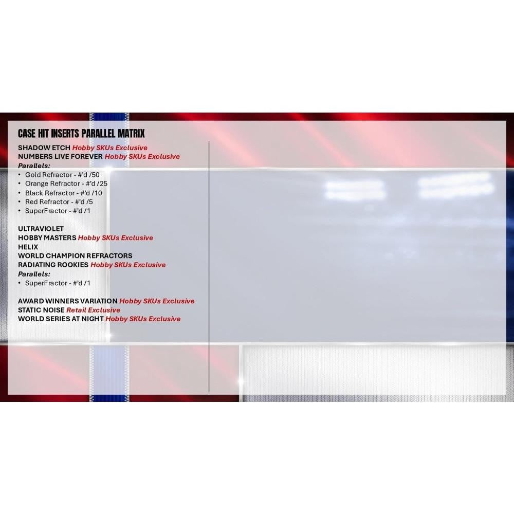 2026 Topps Chrome Baseball Hobby Box