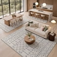 thumbnail image 2 of GENIMO 8'x10' Area Rug for Living Room, Washable Non Slip Soft Vintage Boho Rug for Bedroom Dining Room Home Office, Dusty Blue, 2 of 10