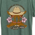 thumbnail image 3 of Instant Message - Raised On 90's Country - Women's Short Sleeve Graphic T-Shirt, 3 of 6
