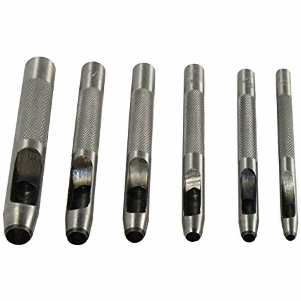 790LP Hollow Leather Punch Set (6 PC.) Leathercraft Accessories Hand