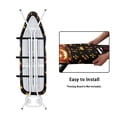 thumbnail image 5 of HELLHERO Adjustable Straps One-Piece Cover Iron Padding Cover Ironing Board Covers(Elasticized Edge)Resists Scorching and Staining Protective Cover Anti-Scorch, 5 of 6