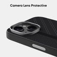 thumbnail image 5 of Stylish Texutre Case Cover for Apple iPhone 13, Slim Fit [Compatible with Magsafe & Accessories] Shockproof Drop Protection Anti-Scratch Anti-Slip Bumper Rugged Case for Men,Black, 5 of 6