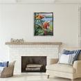 thumbnail image 2 of Stupell Industries Parrots at Bay Painting Animals & Insects Painting Gray Floater Framed Art Print Wall Art, 25 x 31, 2 of 9
