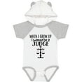 thumbnail image 3 of Inktastic Future Judge Law Scale Boys or Girls Baby Bodysuit, 3 of 5