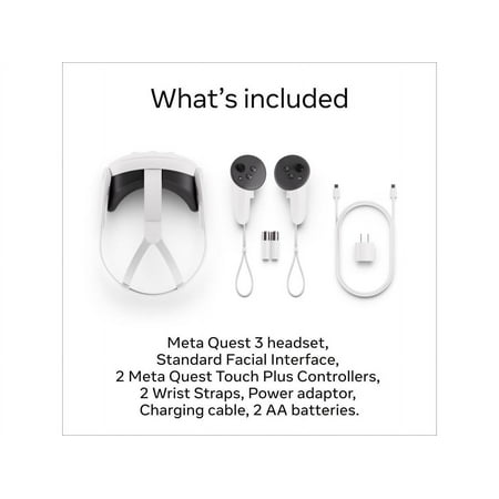 Meta - Quest 3 Breakthrough Mixed Reality - 128GB - White
