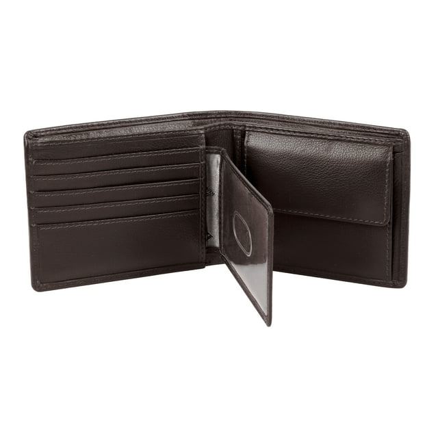 Karla Hanson RFID Blocking Martin Coin Pocket Leather Wallet