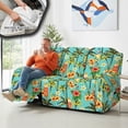 thumbnail image 4 of COEQINE Cover for Recliner Chair Stretch Reclining Sofa Cover 8 Pieces Recliner Cover for 3 Cushion Reclining Sofa Stay in Place Furniture Protector, Hawaiian Palm Tree Floral Surfboard, 4 of 8