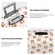 thumbnail image 3 of Balery Squirrel And Rose Funda de equipaje, fundas para maletas, elástica, lavable, protector de maletas, compatible con maletas de 18 a 32 pulgadas-X-Large, 3 of 7