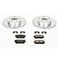 thumbnail image 3 of PowerStop Rear Z23 Evolution Sport Carbon-Fiber Ceramic Brake Pad and Drilled & Slotted Rotor Kit Fits: INFINITI NISSAN Select Models K1169, 3 of 10