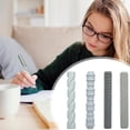 thumbnail image 2 of Soft Silicone Writing Grip,Fidget Hand Sleeve,Comfort Writing Aid,Elastic Silicone Writing Auxiliary Sleeve Fits Common Writing Tools Well,It Hand Fatigue Effectively,E, 2 of 9