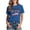 A1 Sky Blue, variant on Independence Day Shirt Women Elbow Length Tops for Women Tee Shirts Womens Tops Womens Going Out Tops Crop Tops for Women Short Sleeve Shirts Summer Tops Tee Basic Tees Tunic Tops White S