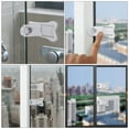 thumbnail image 2 of UPOUART 4Pcs Patio Sliding Door Lock White ABS for Home Safety and Easy Installation, 2 of 7