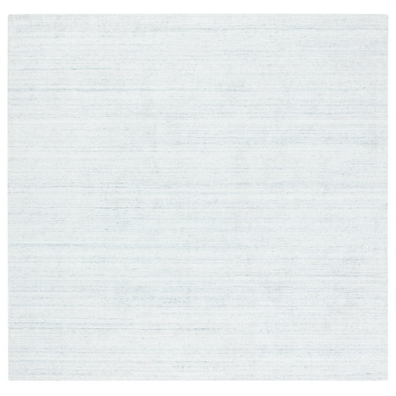 SAFAVIEH Mirage Edith Distressed Area Rug, Ivory/Silver, 6' x 6' Square