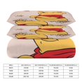 thumbnail image 2 of Winnie The Pooh 3-Piece Bedding Set Soft Quilt Cover Comfortable Pillow Cover 1 Duvet Cover 2 Pillow Shams Three-piece 90"x90", 2 of 5