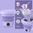 thumbnail image 4 of Lavadora portátil HOVTOIL 8L con 3 modos de temporización morada, 4 of 7