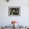 thumbnail image 4 of Stone Garden Statue with Flower, Botanical Religion World Culture Framed Art Print Wall Art by Matt Freedman Sold by Art.Com, 4 of 6