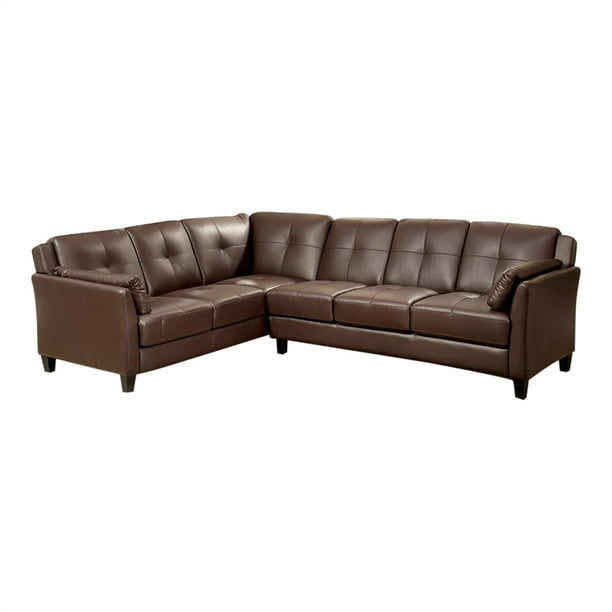 Furniture Of America Billie Faux, Rocky Mountain Leather Marsala Sofa