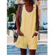 thumbnail image 1 of Mono informal de verano con tirantes y botones sueltos para mujer, estilo europeo y americano, con tirantes ajustados, 1 of 6